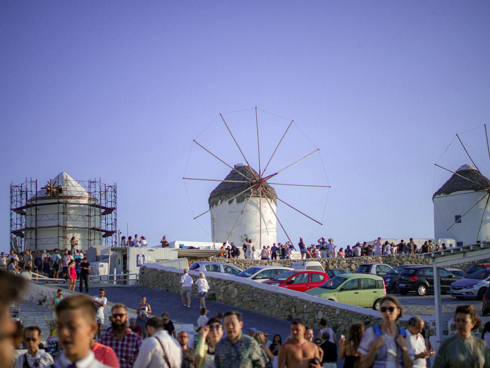 Mykonos — Windmills & Delos